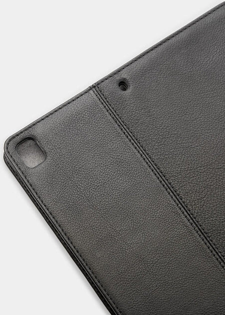 Trunk - Ipad Air 2020 2022 Cover - 10 9 - Ægte Læder - Sort