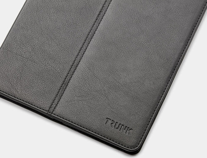 Trunk - Ipad Air 2020 2022 Cover - 10 9 - Ægte Læder - Sort
