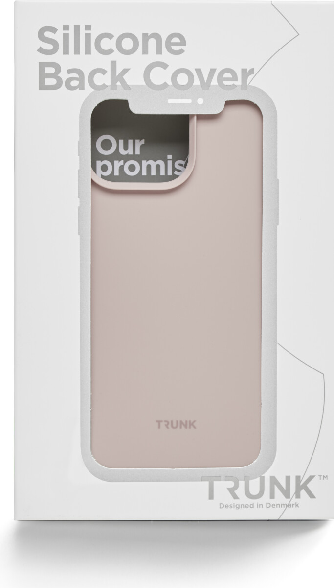 Trunk - Iphone 13 Pro Max Cover - Silikone - Rosa