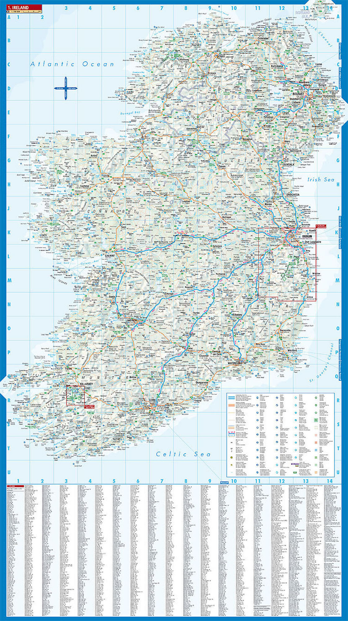 Ireland - Borch Maps