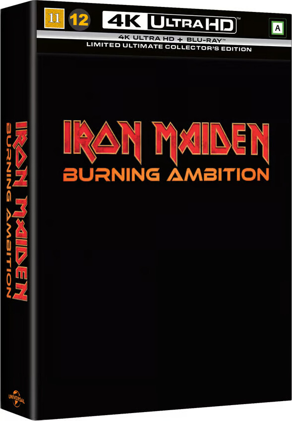 Iron Maiden Burning Ambition - Steelbook