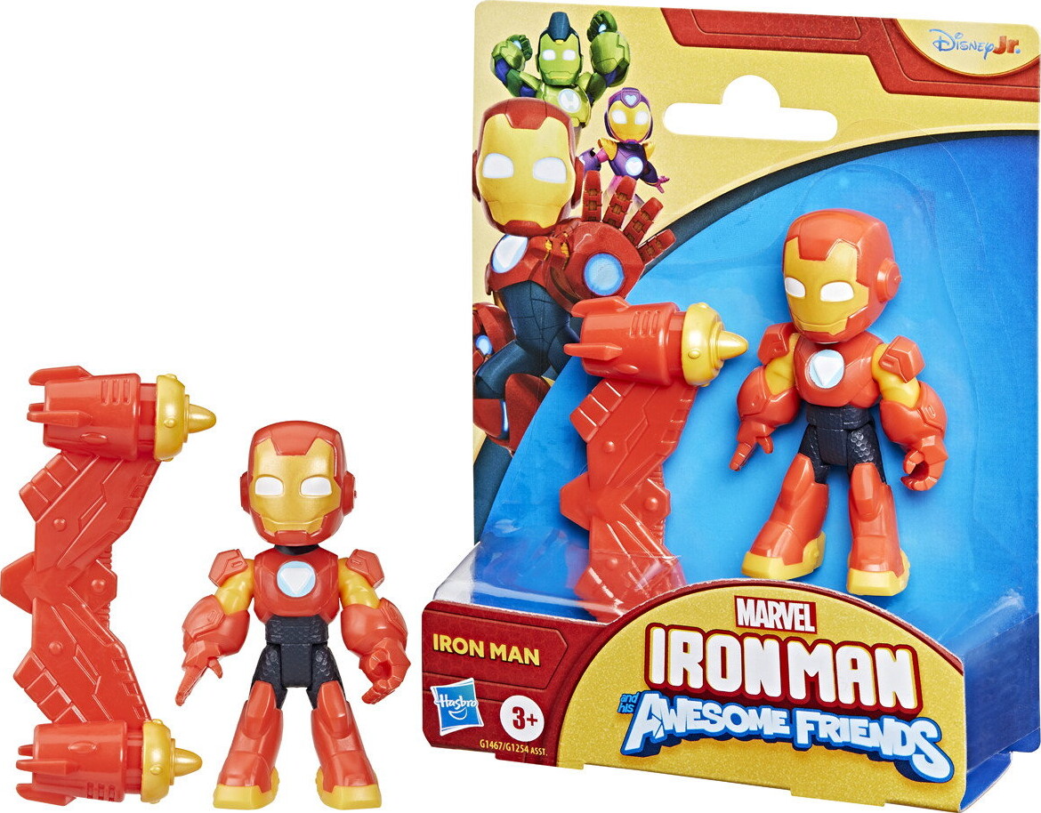 Iron Man Friends - Figur - 7 6 Cm - Assorteret - Hasbro G1254