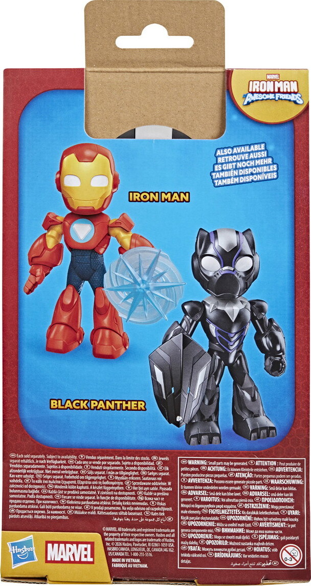 Iron Man Friends - Figur - 22 5 Cm - Assorteret - Hasbro G2023