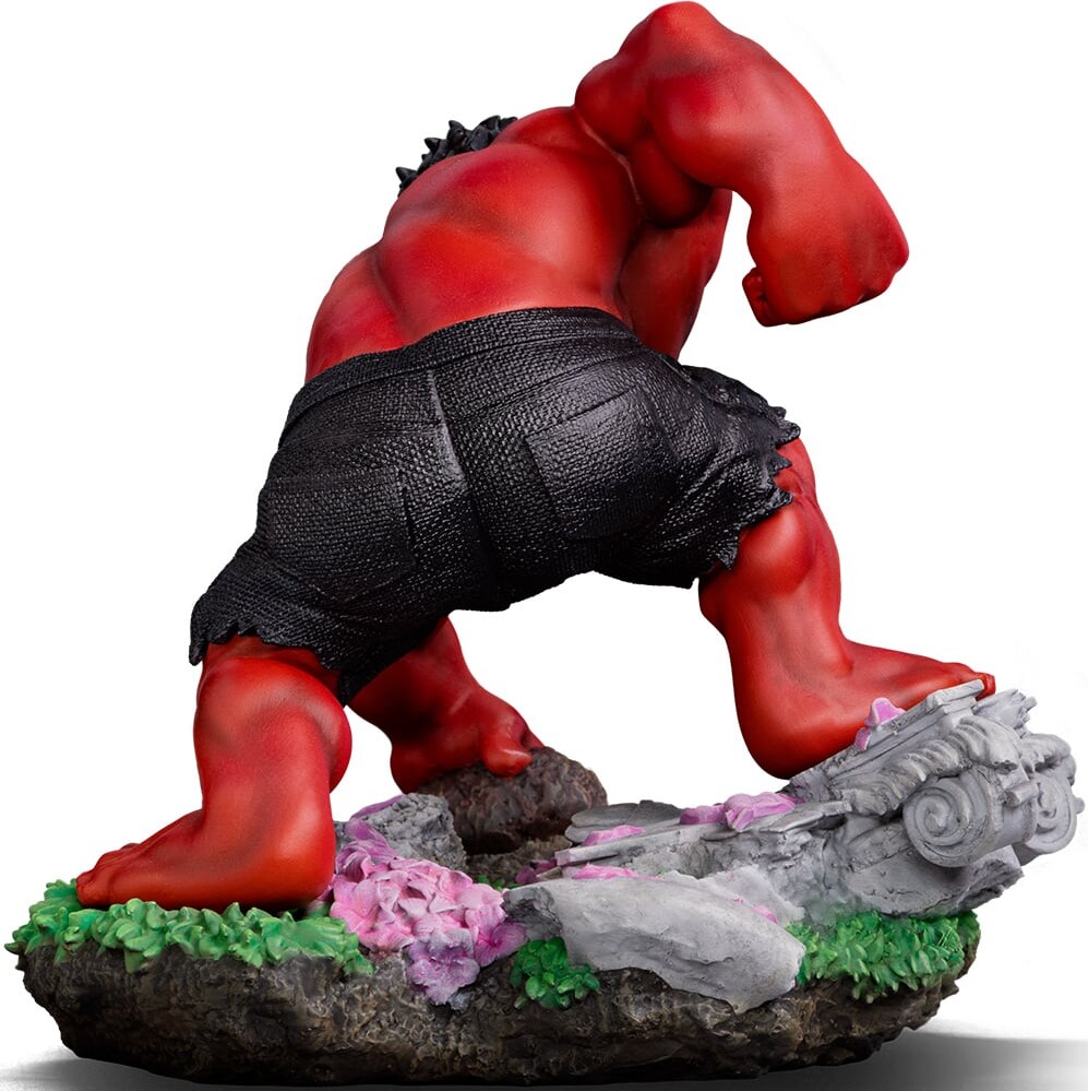Iron Studios - Minico - Red Hulk Figur - Captain America - Brave New World