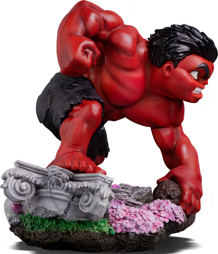 Iron Studios - Minico - Red Hulk Figur - Captain America - Brave New World