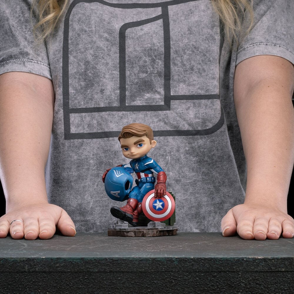 Iron Studios - Minico - Captain America Figur - Infinity Saga