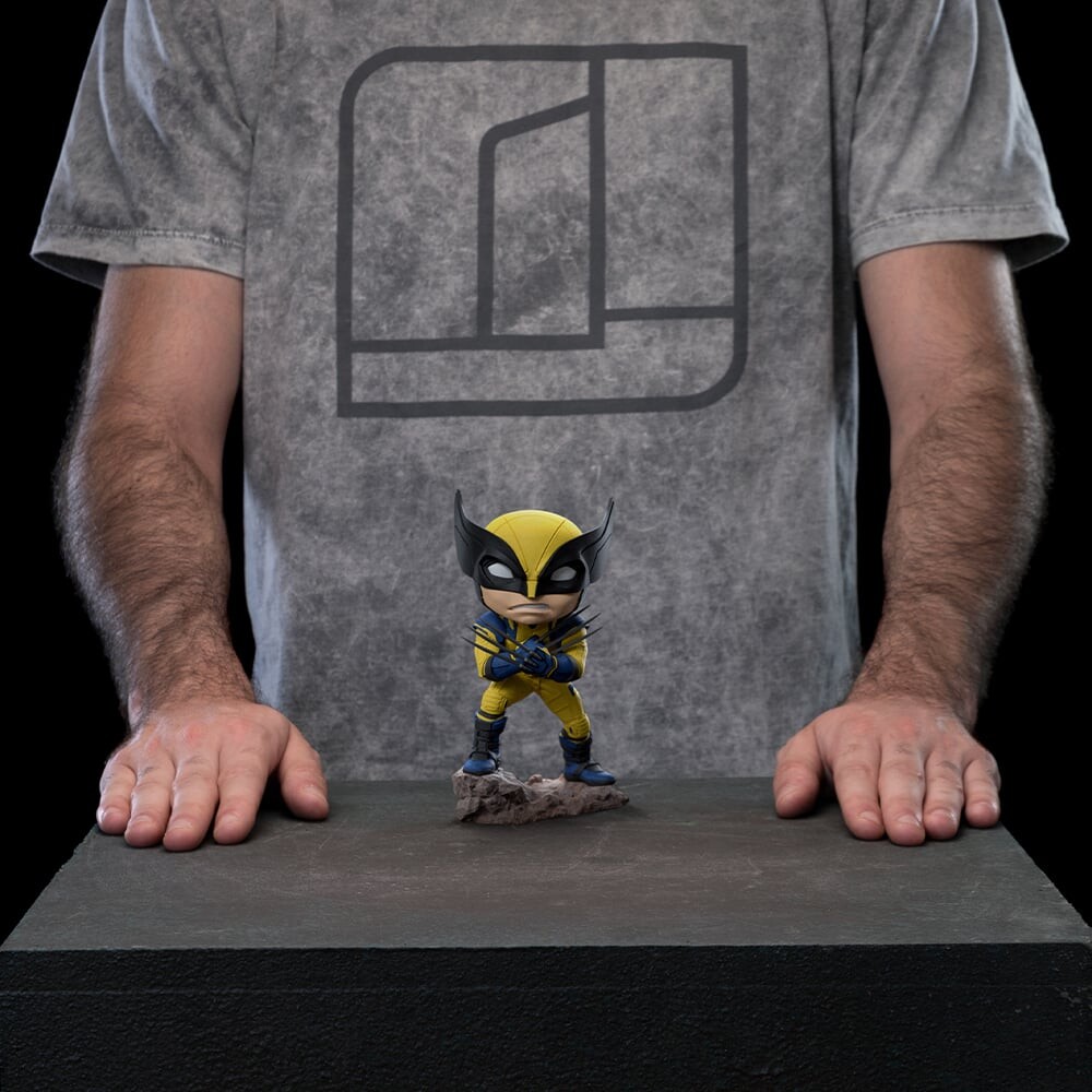 Iron Studios - Minico - Wolverine Figur - Deadpool Wolverine