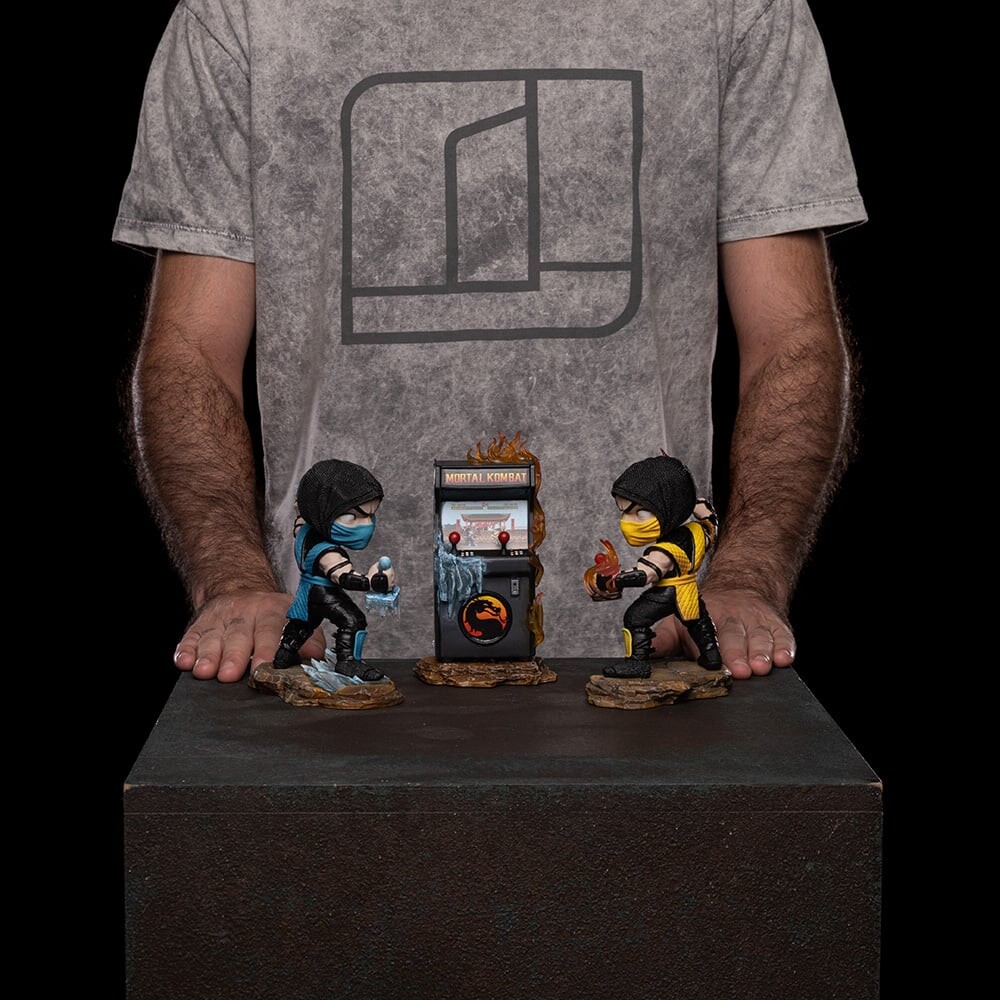 Iron Studios - Minico - Scorpion Vs Sub-Zero Arcade - Mortal Kombat