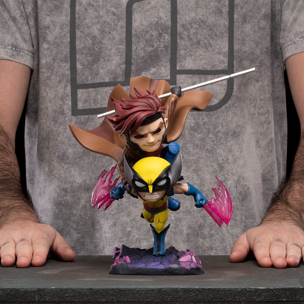 Iron Studios X-Men 97 - Gambit And Wolverine Minico Figure