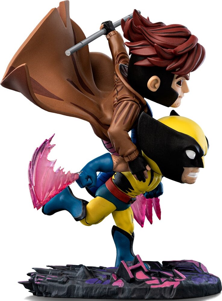 Iron Studios X-Men 97 - Gambit And Wolverine Minico Figure