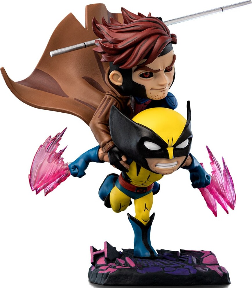 Iron Studios X-Men 97 - Gambit And Wolverine Minico Figure