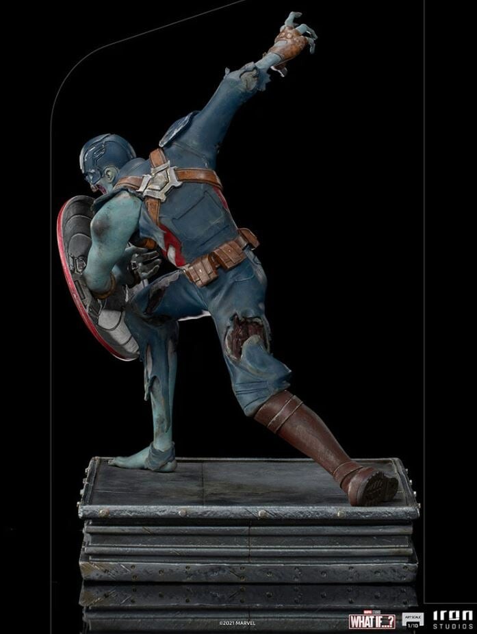 Ironstudios - Marvel What If  1 10 Art Scale Statue - Zombie Captain