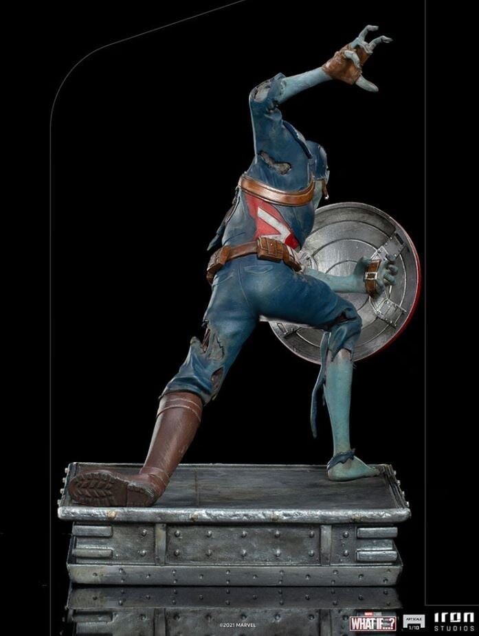 Ironstudios - Marvel What If  1 10 Art Scale Statue - Zombie Captain