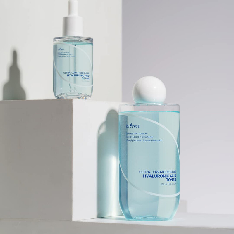 Isntree - Ultra Low Molecular Hyaluronic Acid Toner - 300 Ml
