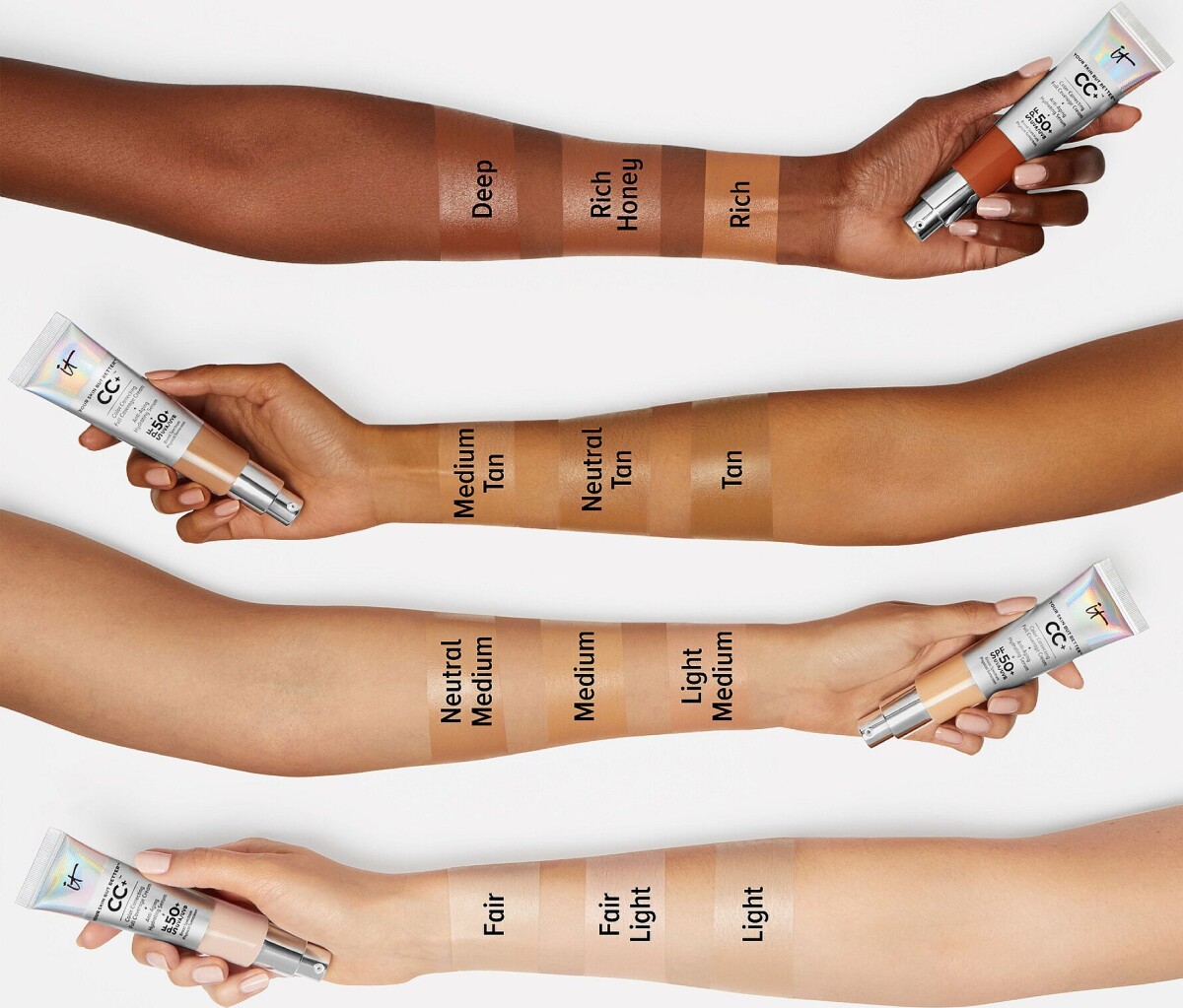 It Cosmetics - Cc Foundation Spf 50 - Medium Tan