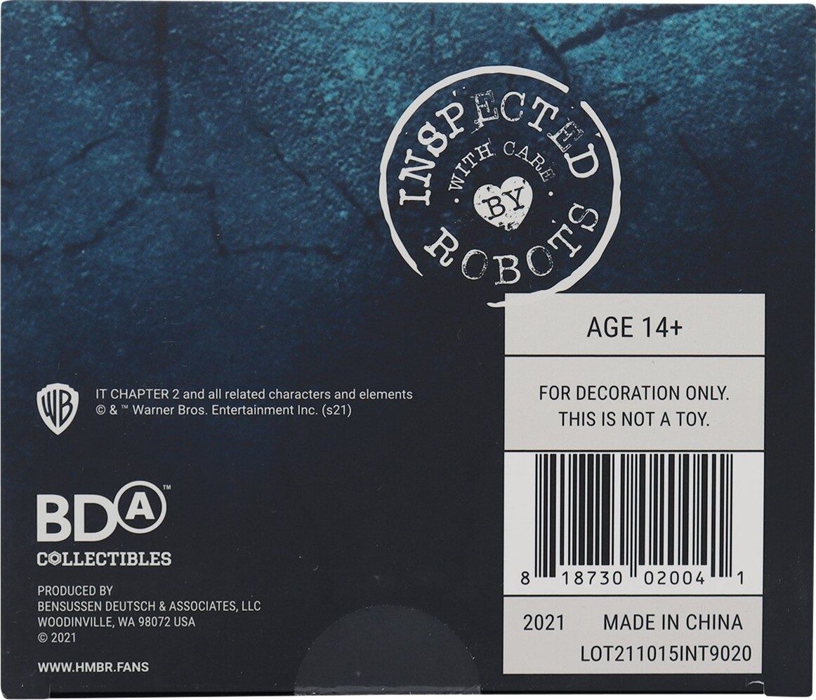 Pennywise Figur - It - Knit - Handmade By Robots - 13 Cm Collectible Vinyl