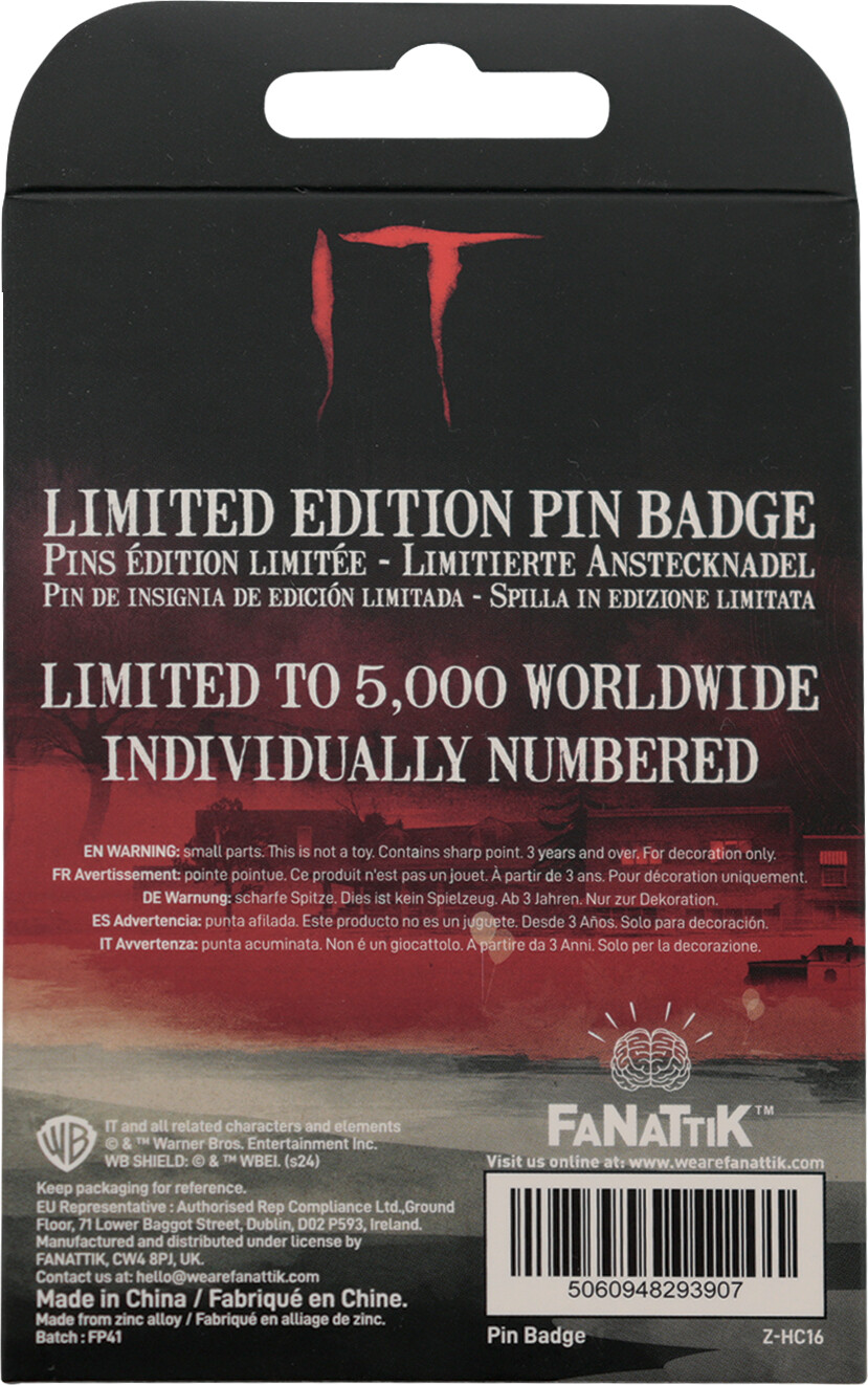 It Pin Badge Set