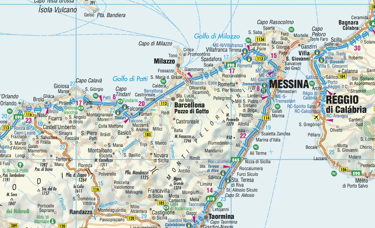 Italy - Borch Maps