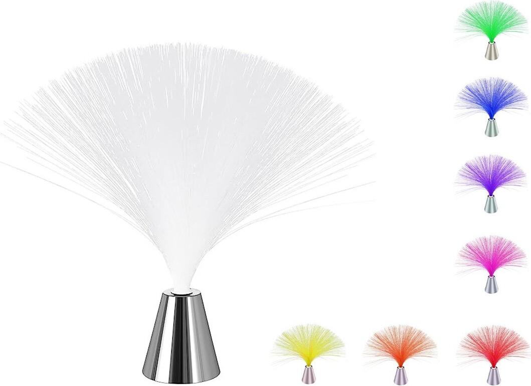 Itotal - Farveskiftende Fiber Optisk Lampe