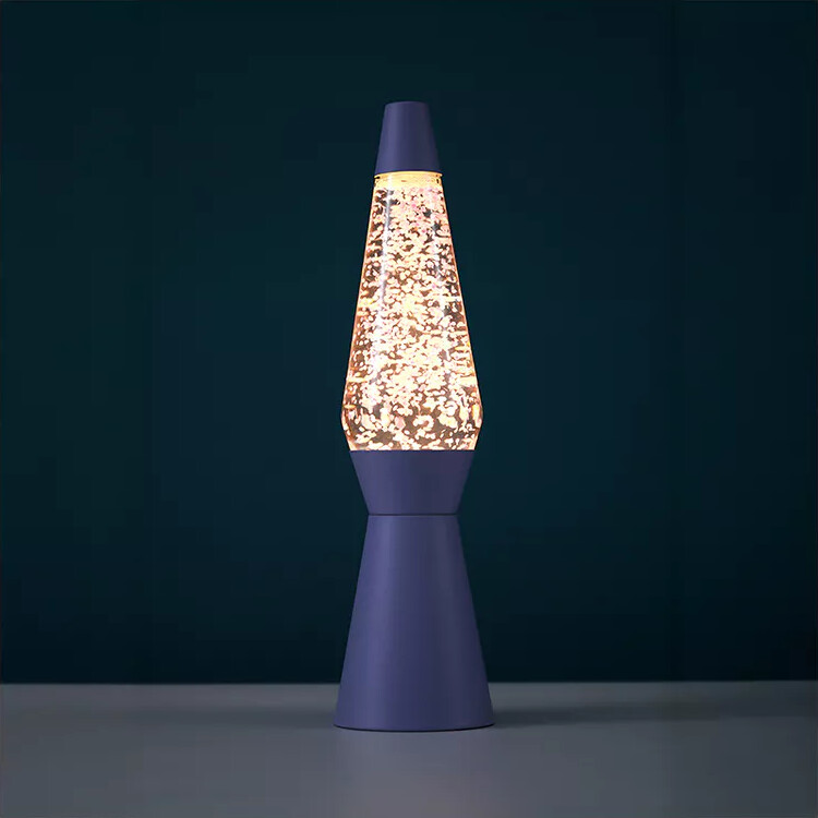 Itotal - Glitter Lampe - Pastel Lilla - 40 Cm