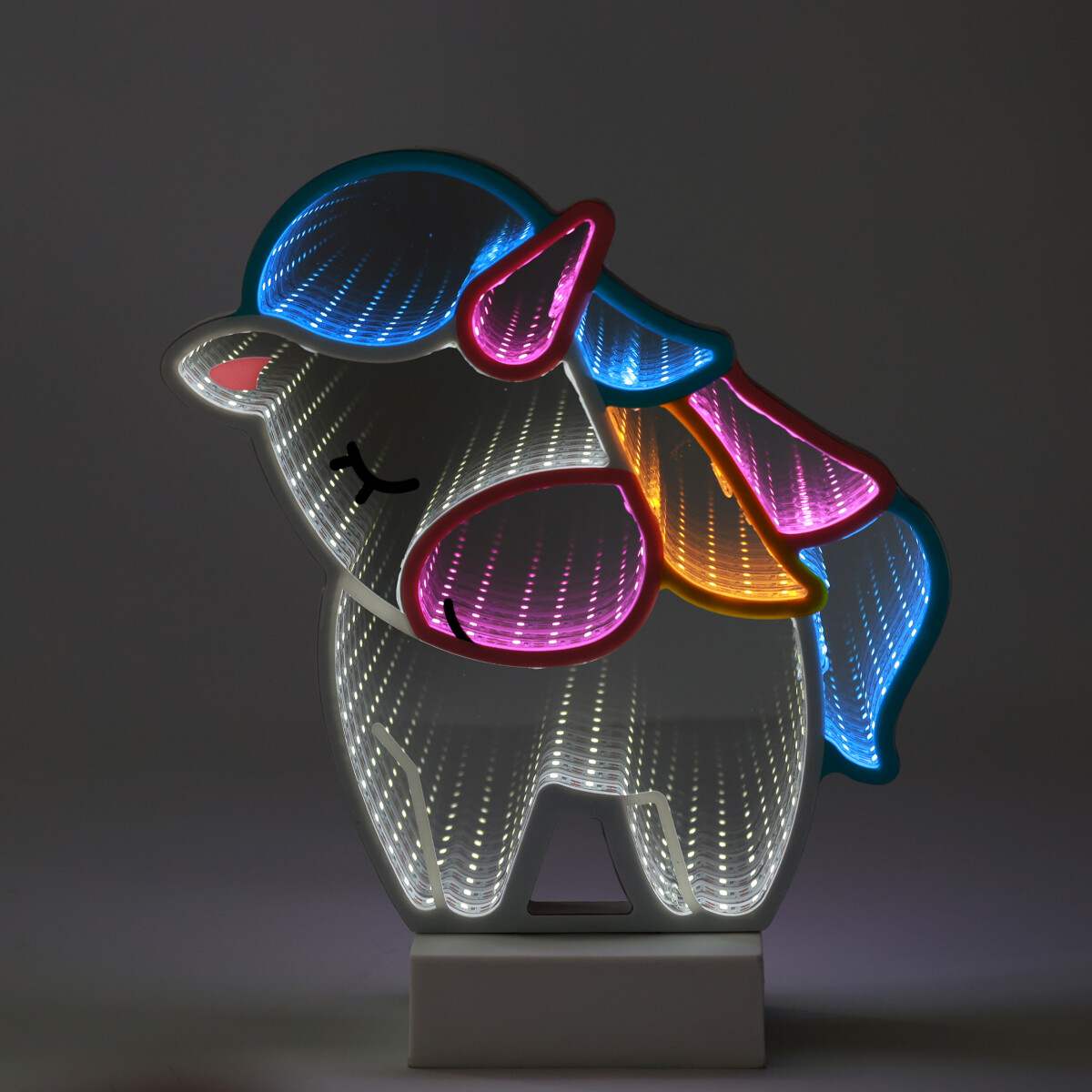 Itotal - Infinity Led-Lampe - Unicorn - 234 X 6 X 274 Cm