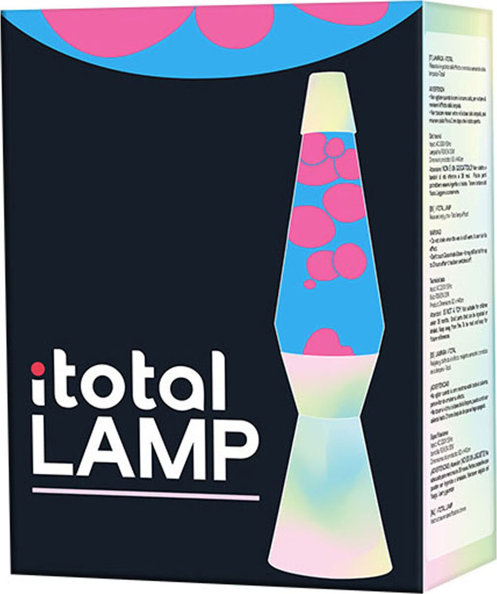 Itotal - Lava Lampe - 40 Cm - Regnbue Drøm