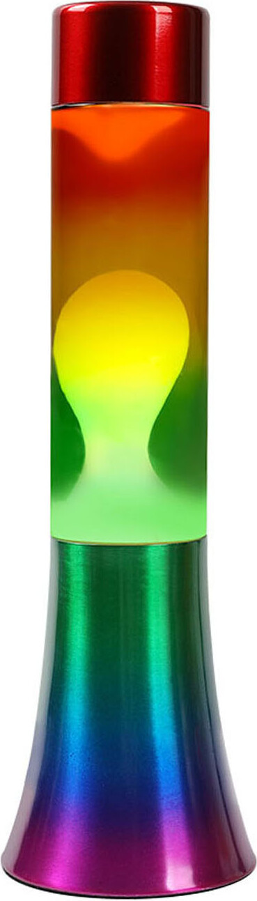 Itotal - Lavalampe - Rainbow - 30 Cm