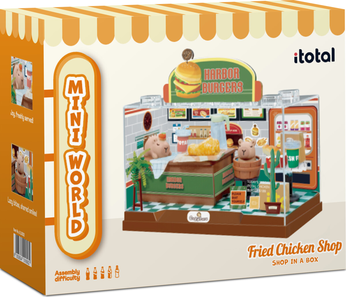 Itotal - Mini World Fried Chicken Shop Xl3522