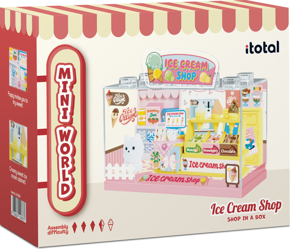 Itotal - Mini World Ice Cream Shop Xl3529