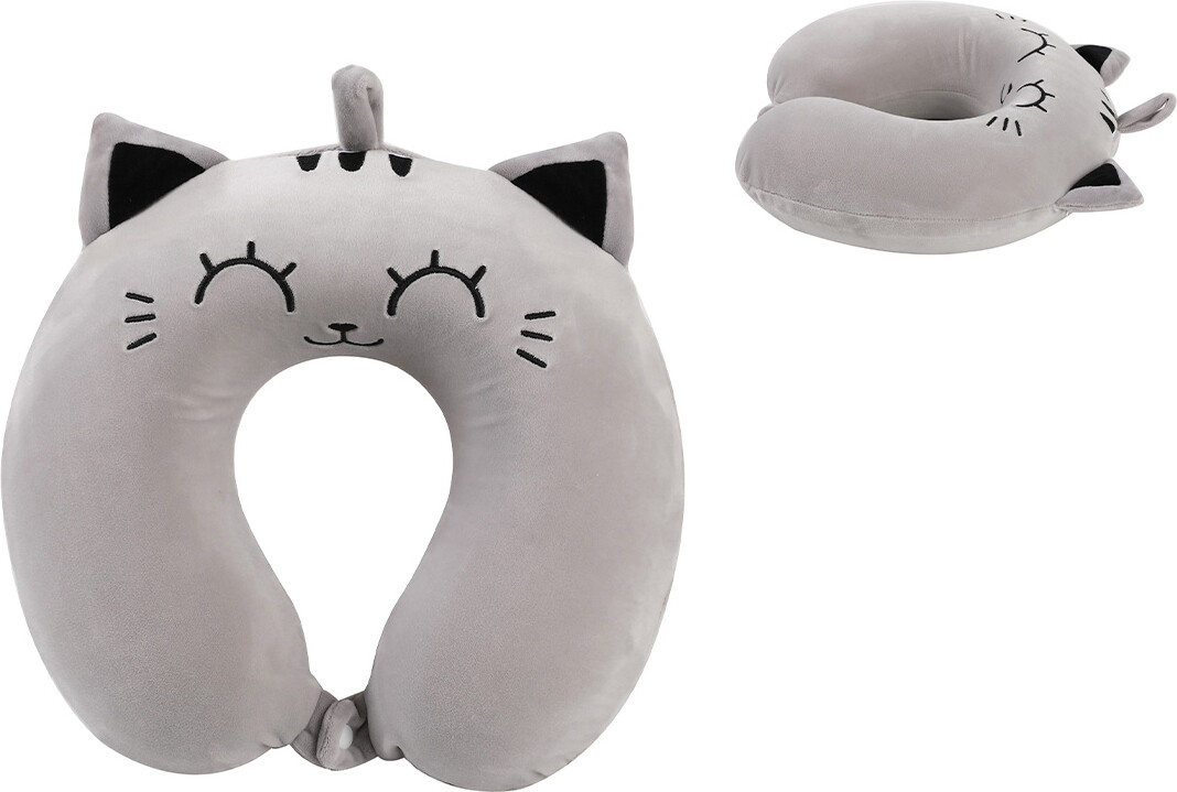 Itotal - Nakkepude - Grey Cat