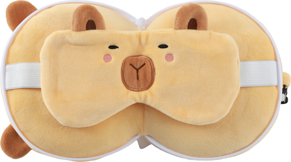 Itotal - Pude Med Sovemaske - Capybara
