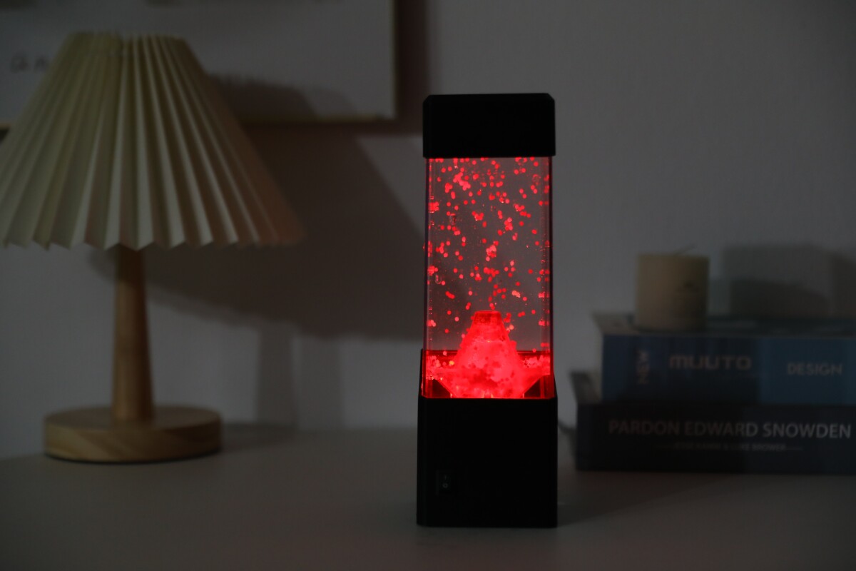 Itotal - Vulkan Lampe 23 Cm Firkantet