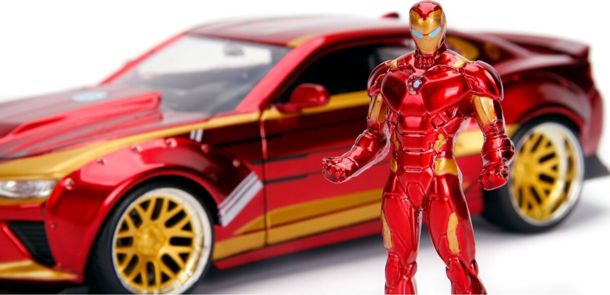 Jada - Marvel - Ironman 2016 Chevy Camaro Ss 1 24