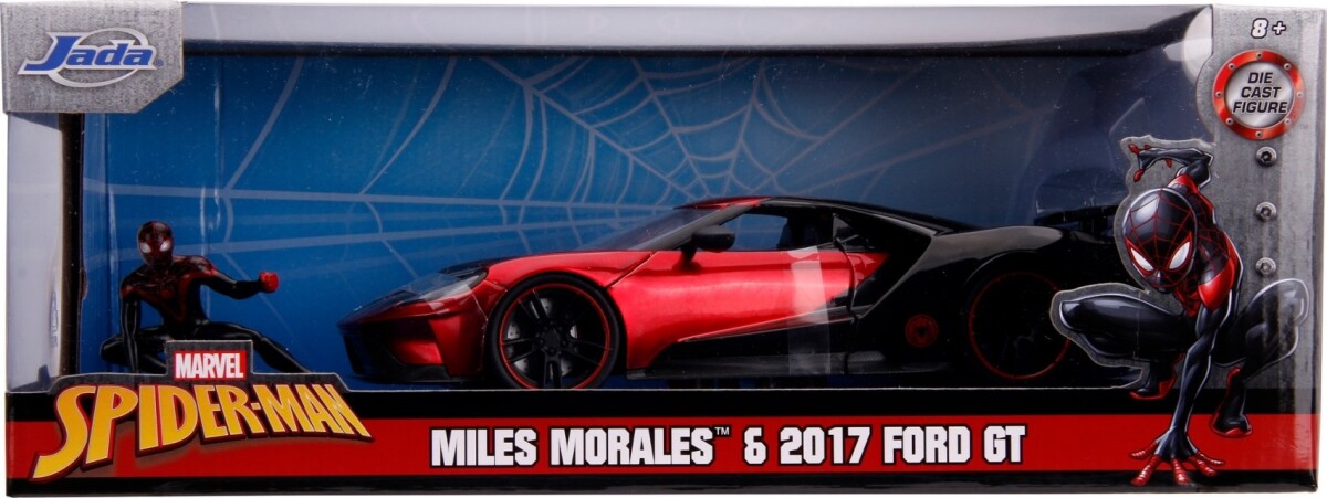Jada - Marvel - Miles Morales 2017 Ford Gt 1 24