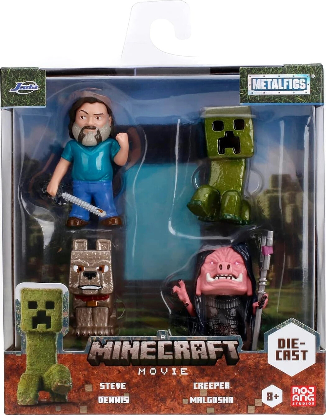 Jada - Minecraft Film 4-Pak 25 Figurer