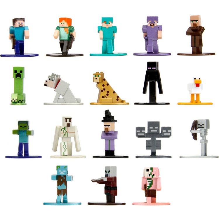 Jada - Minecraft - Multi-Pack Nanofigs - Wave 12 9335846314R00