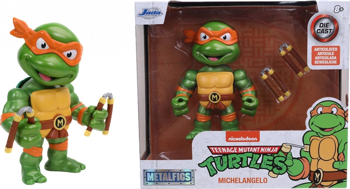 Jada - Michelangelo Figur - Teenage Mutant Ninja Turtles - 10 Cm