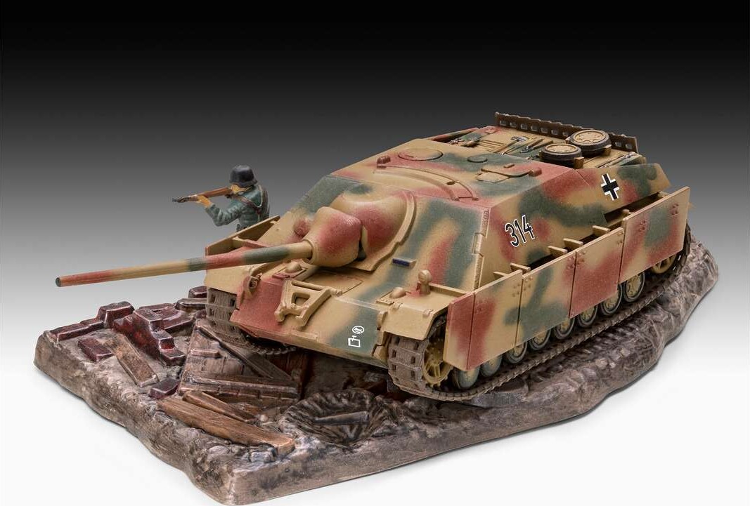 Revell - Jagdpanzer Iv L70 Tank Byggesæt - 1 76 - Level 4 - 03359