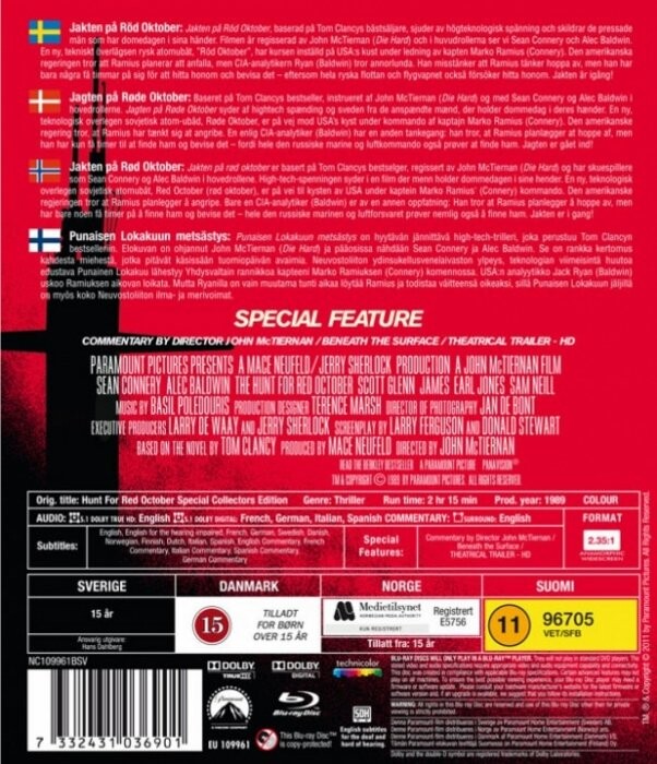 Jagten På Røde Oktober - Special Edition