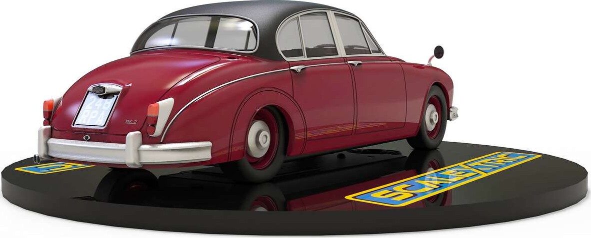 Scalextric - Jaguar Mk2 Inspector Morse Bil - 1 32 - C4502