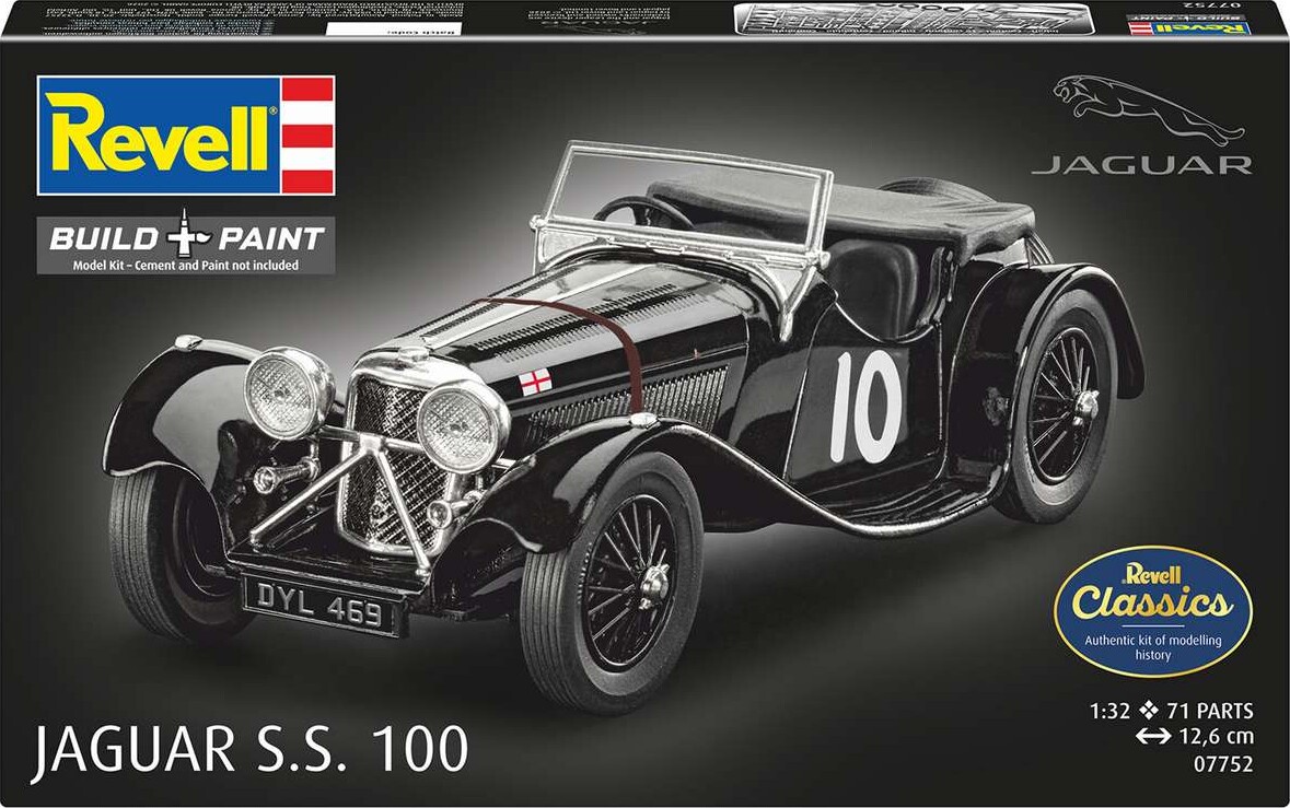 Jaguar Ss 100 1 32 - 07752 - Revell