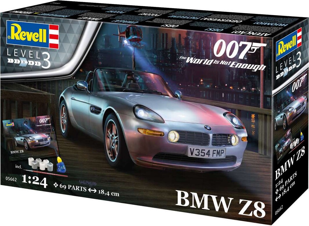 Revell - James Bond Bmw Z8 - Level 3 - 1 24 - 05662