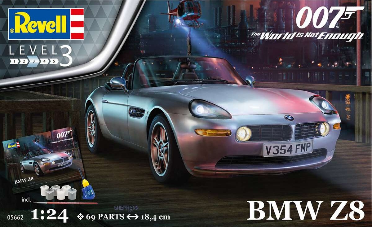 Revell - James Bond Bmw Z8 - Level 3 - 1 24 - 05662