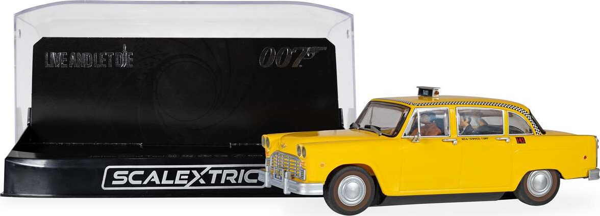 Scalextric C4606 - James Bond Checker Taxi Cab Bil - 1 32