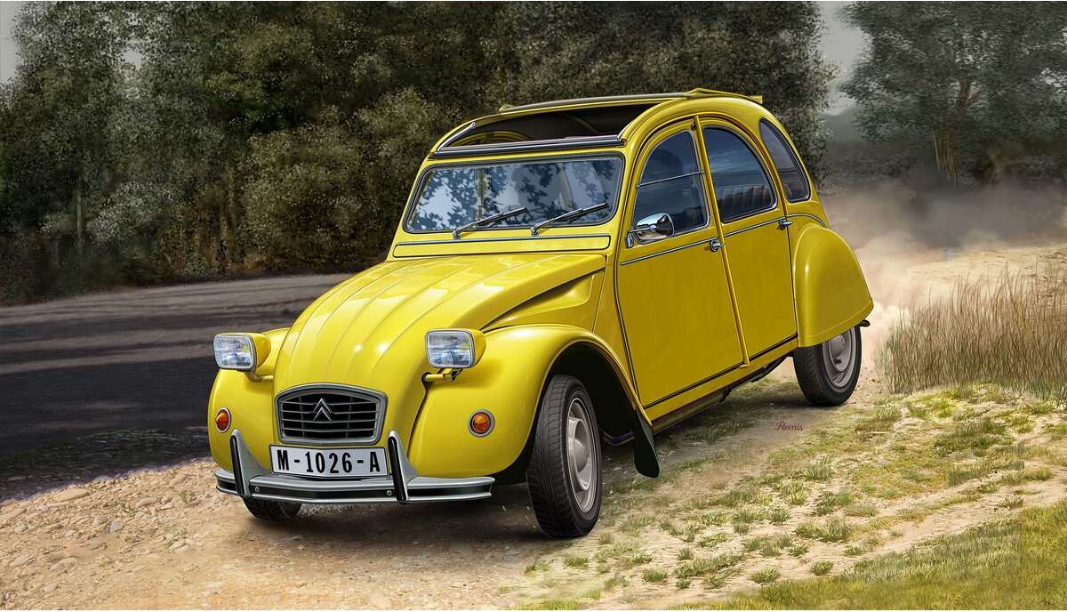 Revell - James Bond Citroen 2 Cv - Level 4 - 1 24 - 05663