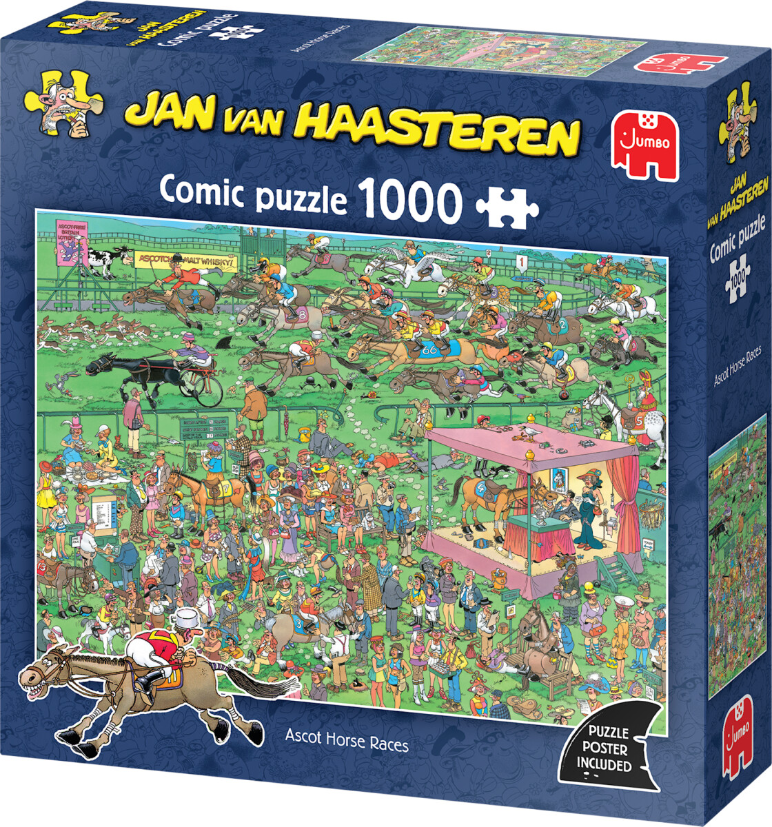 Jan Van Haasteren - Ascot Horse Races 1000 Pieces