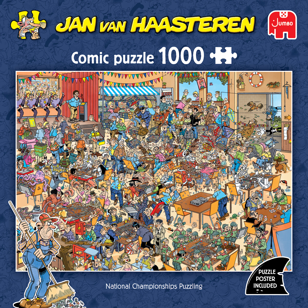 Jan Van Haasteren - National Championship Puzzling - 1000 Brikker