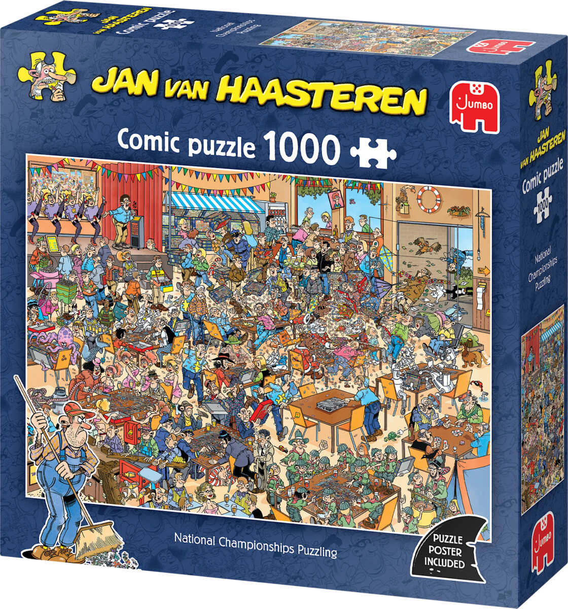 Jan Van Haasteren - National Championship Puzzling - 1000 Brikker