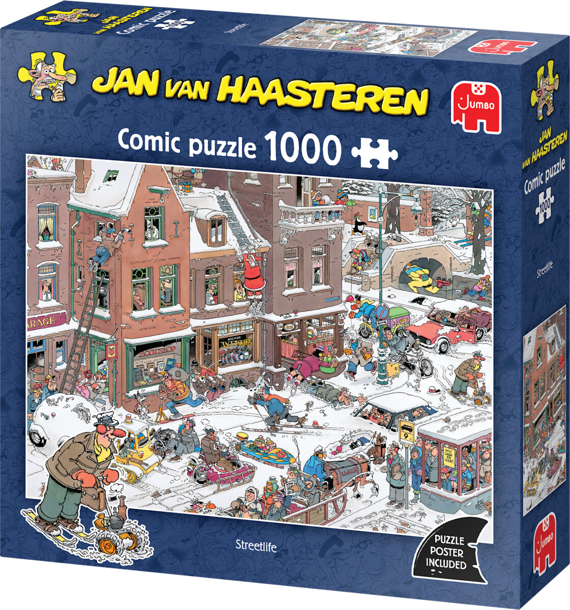 Jan Van Haasteren - Streetlife Comic Puzzle - 1000 Brikker