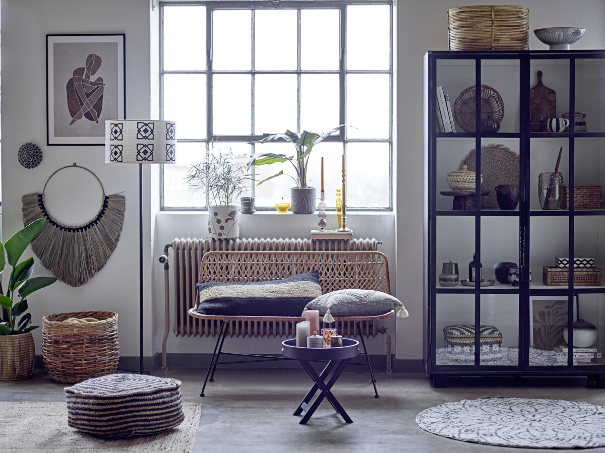 Bloomingville - Janis Deko Urtepotteskjuler - Hvid - Terrakotta